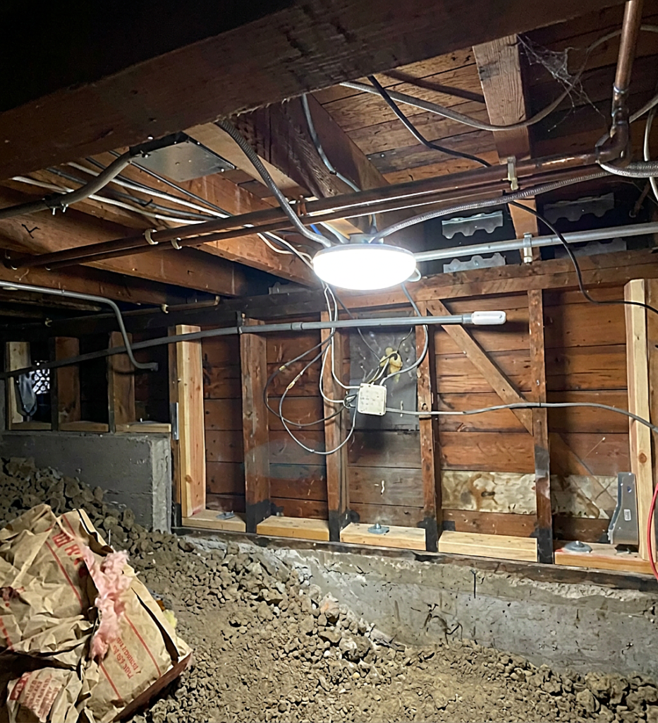 Sill plate anchorage securing a San Diego County home’s wood frame to its concrete foundation for improved seismic resistance
