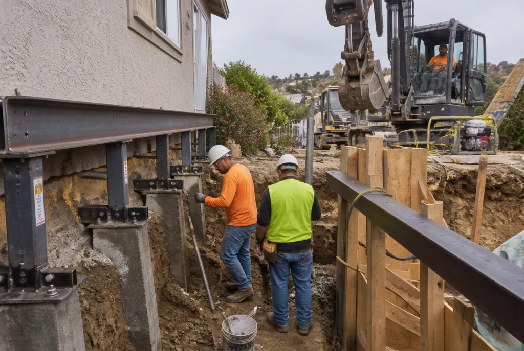 Expert Foundation Repair San Diego​