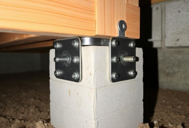foundation-anchorage-seismic-retrofit-san.webp Close-up of foundation anchorage and sill plate bolting connecting wood framing to concrete foundation for seismic retrofit in San Diego